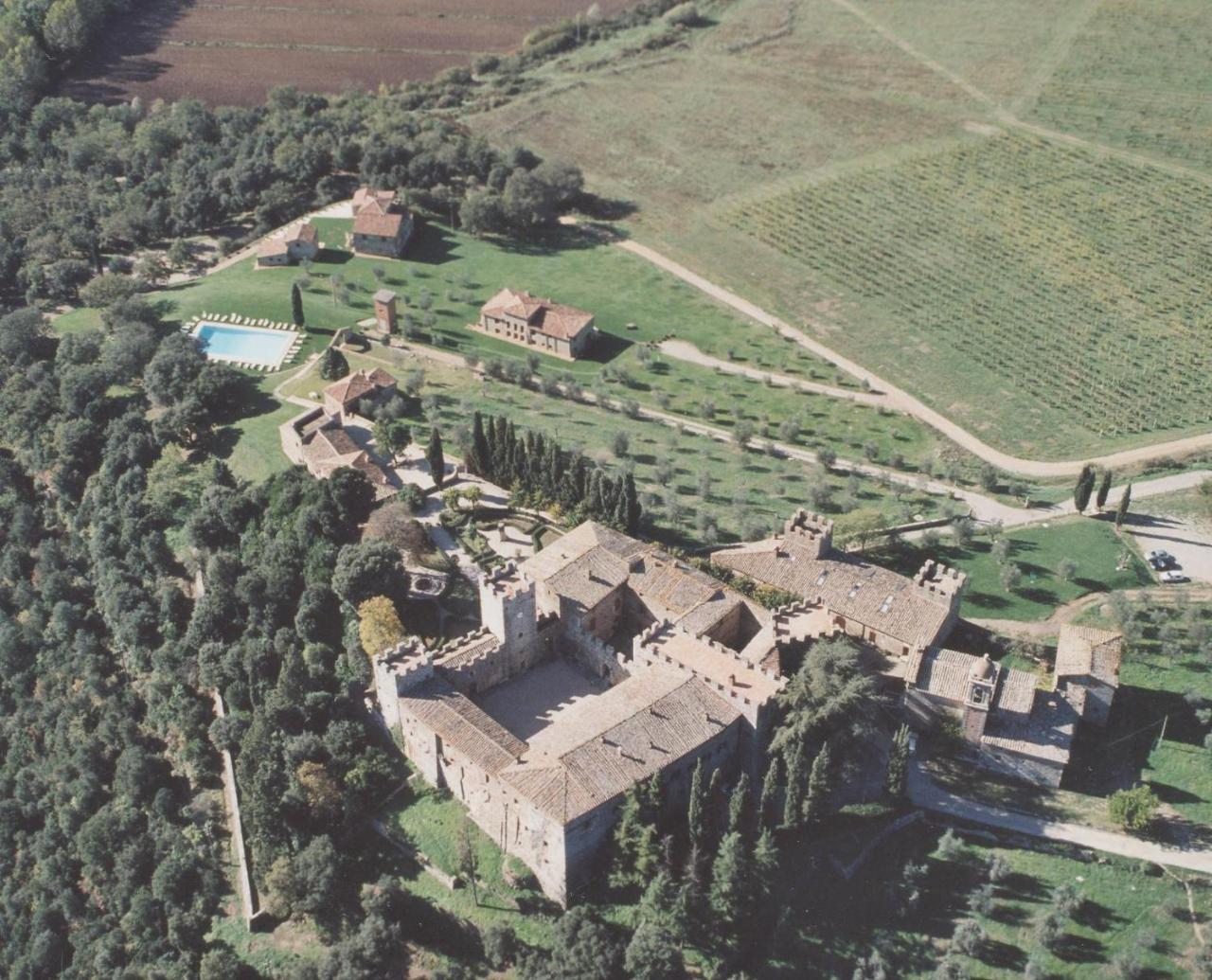 Castello Di Modanella Rapolano Terme Eksteriør billede